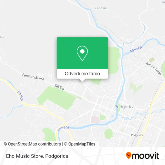 Eho Music Store mapa