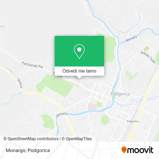 Monargo mapa