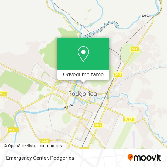 Emergency Center mapa