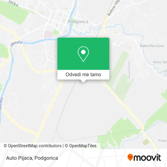 Auto Pijaca mapa