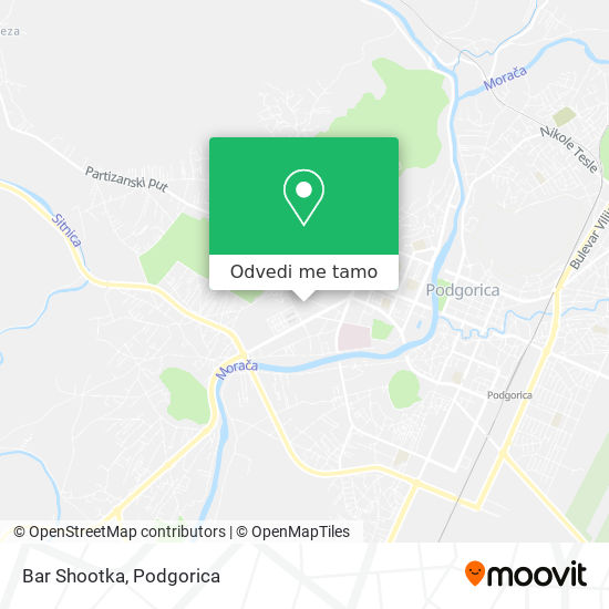 Bar Shootka mapa