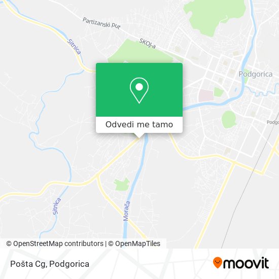 Pošta Cg mapa