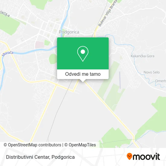 Distributivni Centar mapa