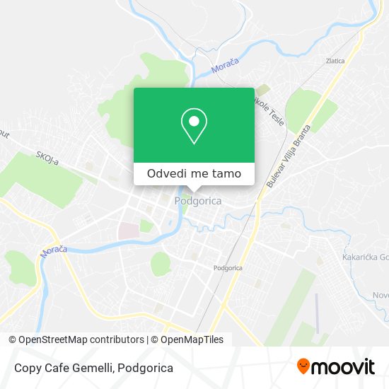 Copy Cafe Gemelli mapa