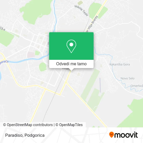 Paradiso mapa