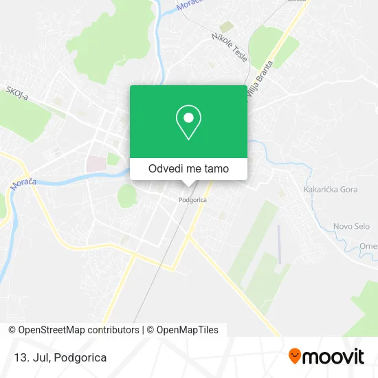 13. Jul mapa