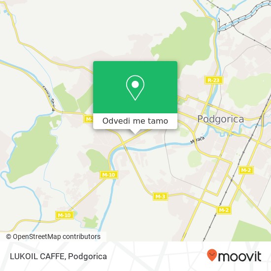 LUKOIL CAFFE, Podgorica, Podgorica, 81000 mapa