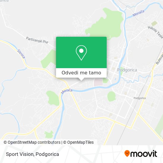 Sport Vision mapa