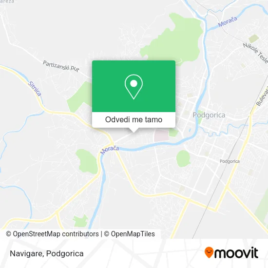 Navigare mapa