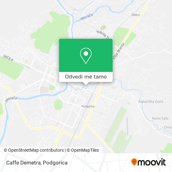Caffe Demetra mapa