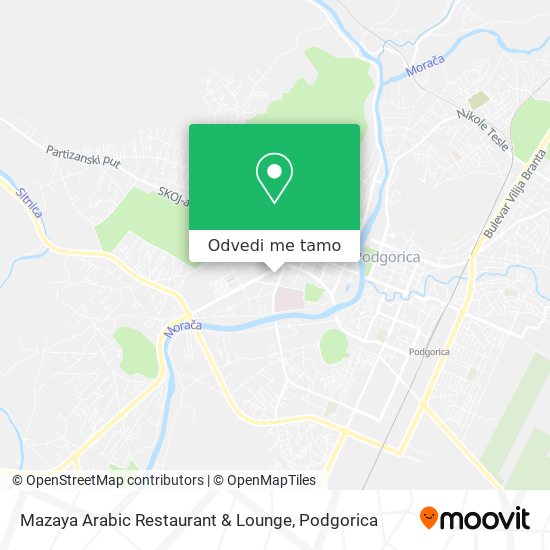 Mazaya Arabic Restaurant & Lounge mapa