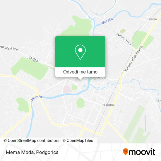 Mema Moda mapa
