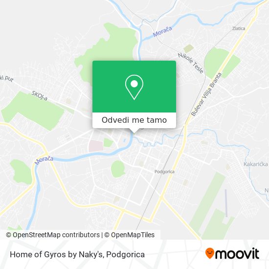 Home of Gyros by Naky's mapa
