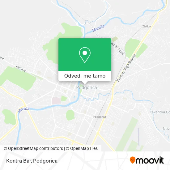 Kontra Bar mapa