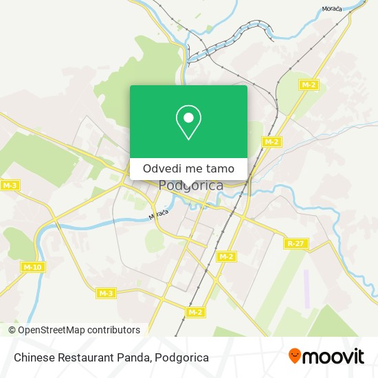 Chinese Restaurant Panda mapa