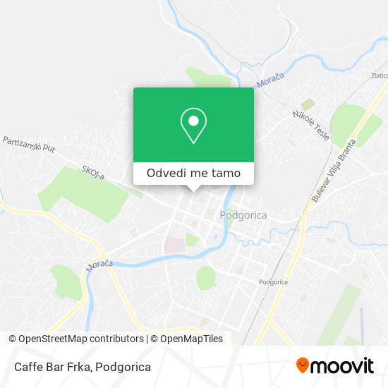 Caffe Bar Frka mapa