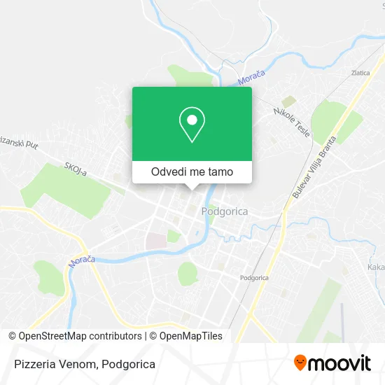 Pizzeria Venom mapa