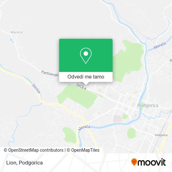 Lion mapa