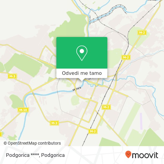 Podgorica **** mapa