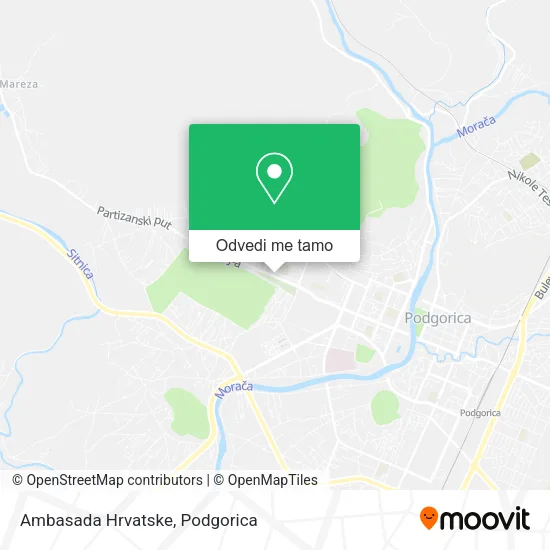 Ambasada Hrvatske mapa