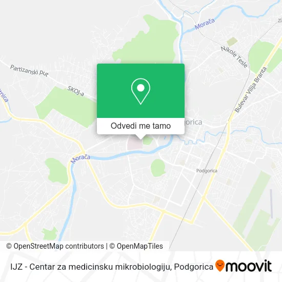 IJZ - Centar za medicinsku mikrobiologiju mapa