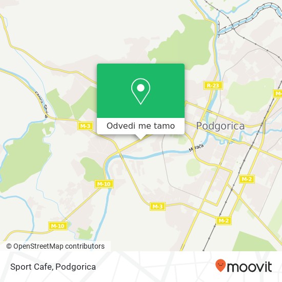 Sport Cafe mapa