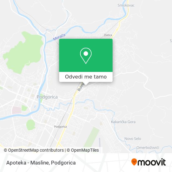 Apoteka - Masline mapa