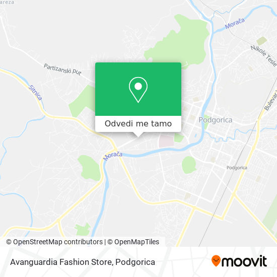 Avanguardia Fashion Store mapa