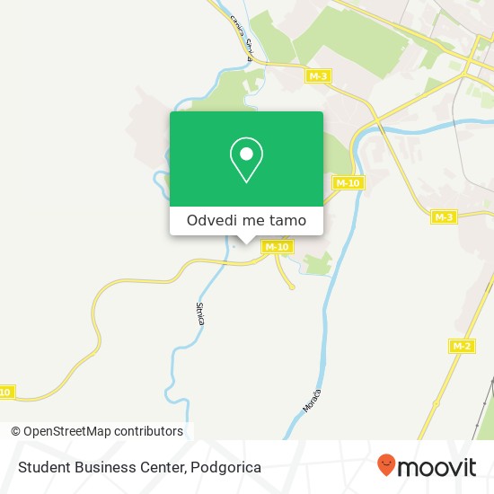 Student Business Center mapa