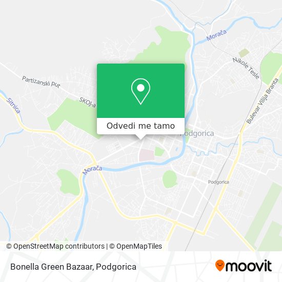 Bonella Green Bazaar mapa