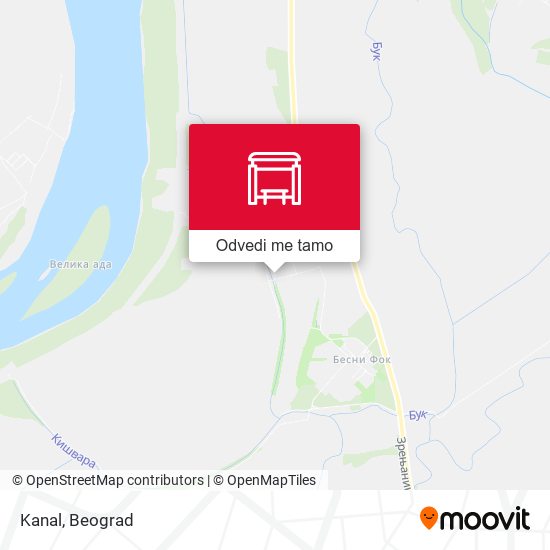 Kanal mapa