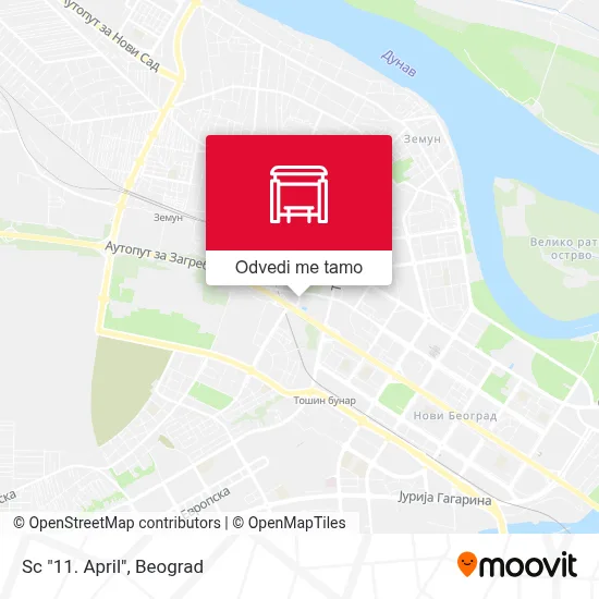 Sc "11. April" mapa
