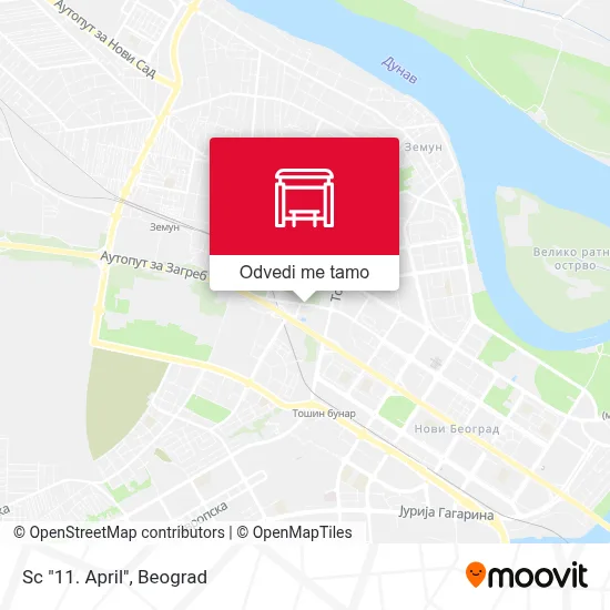 Sc "11. April" mapa