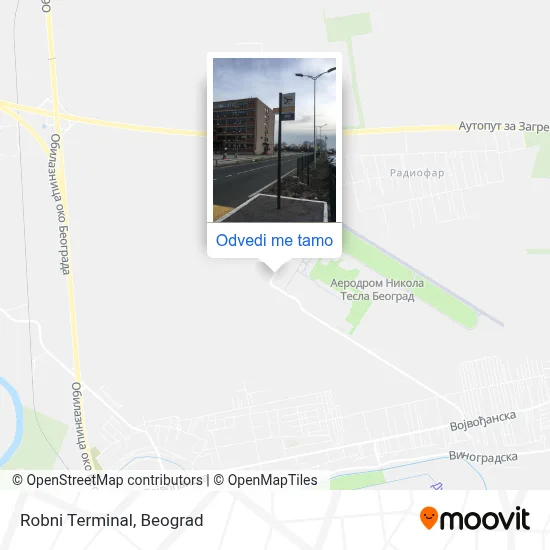 Robni Terminal mapa