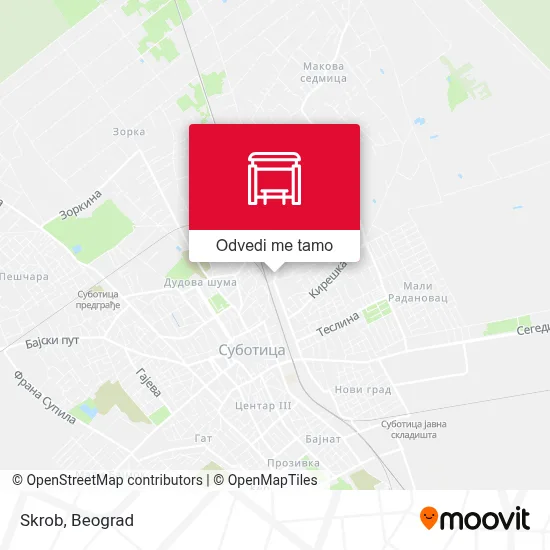 Skrob mapa