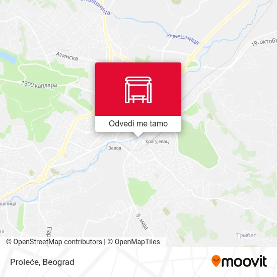 Proleće mapa