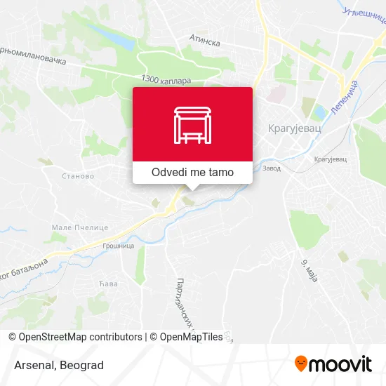 Arsenal mapa