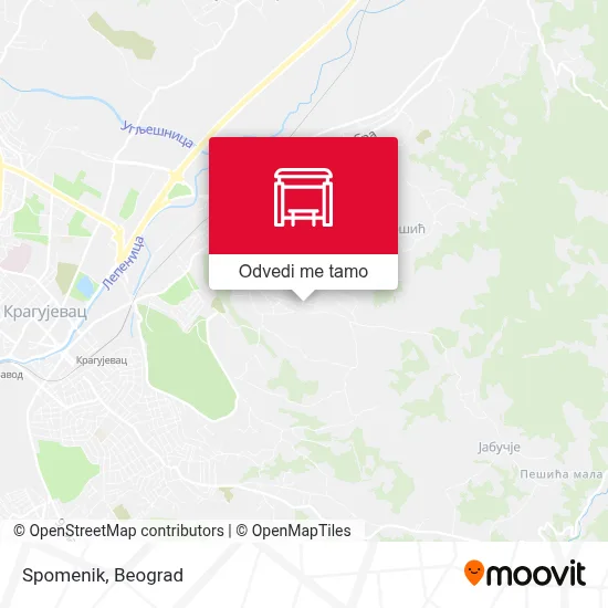 Spomenik mapa