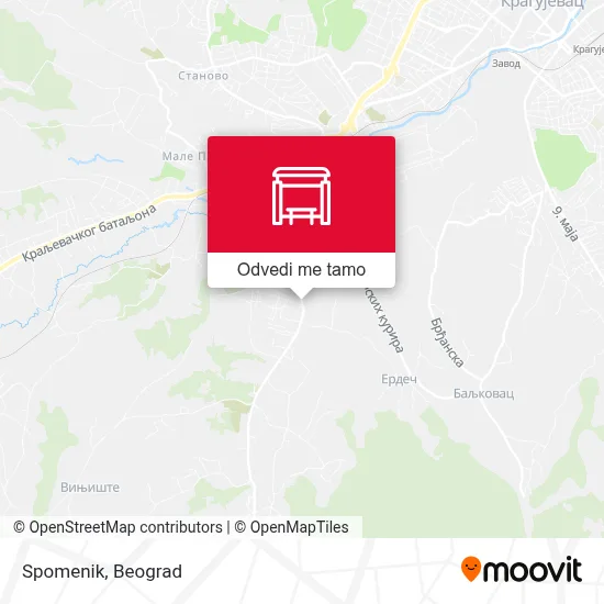 Spomenik mapa