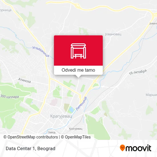 Data Centar 1 mapa