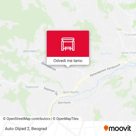 Auto Otpad 2 mapa
