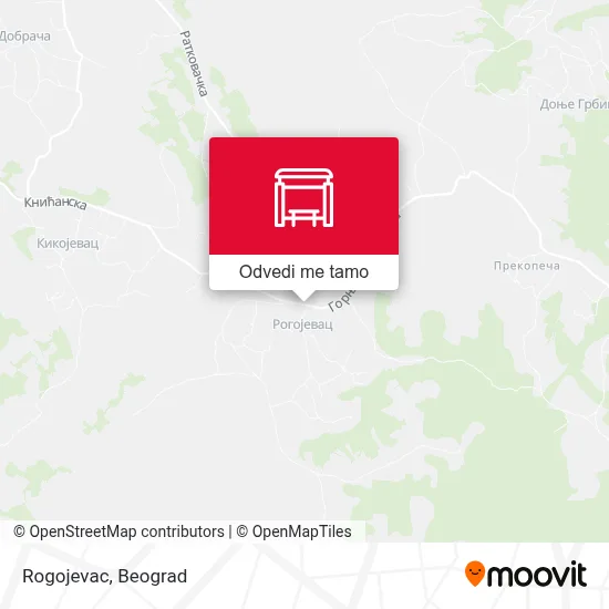 Rogojevac mapa