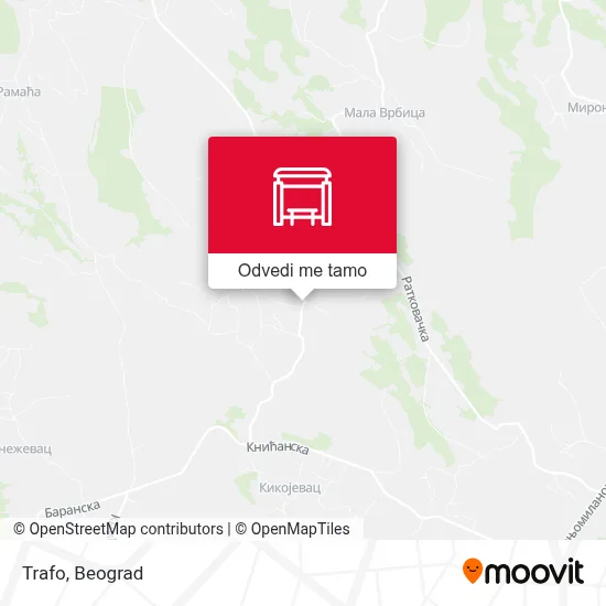 Trafo mapa