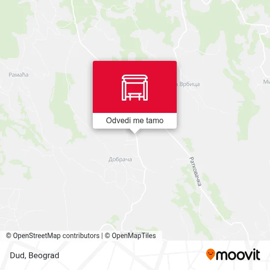 Dud mapa