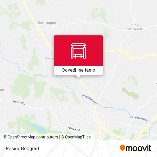 Rosići mapa