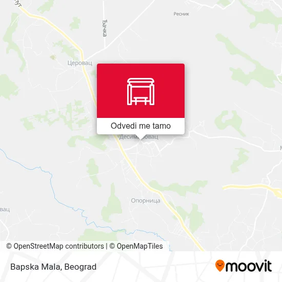 Bapska Mala mapa
