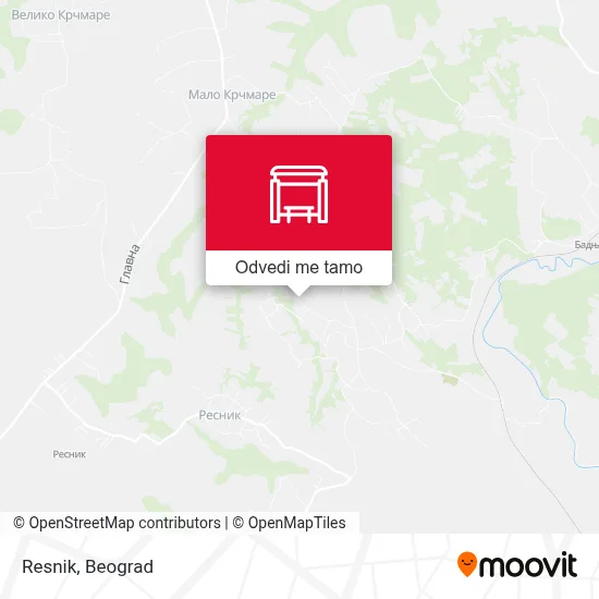 Resnik mapa