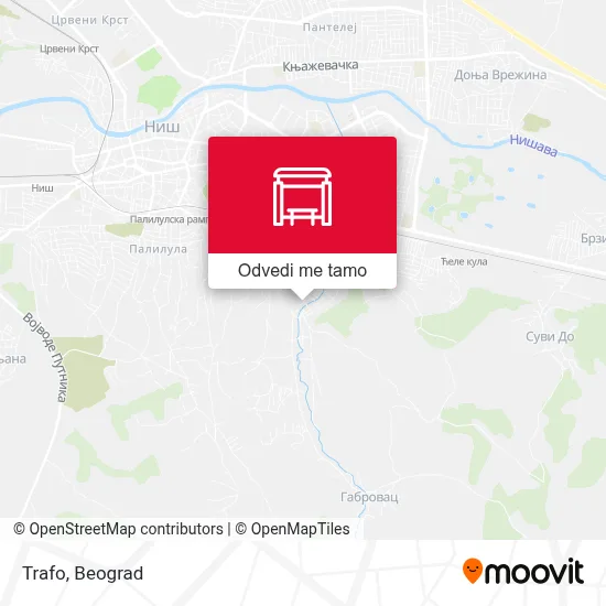 Trafo mapa