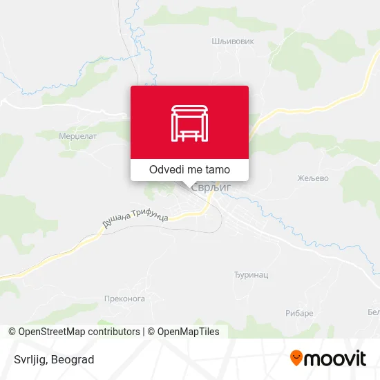 Svrljig mapa