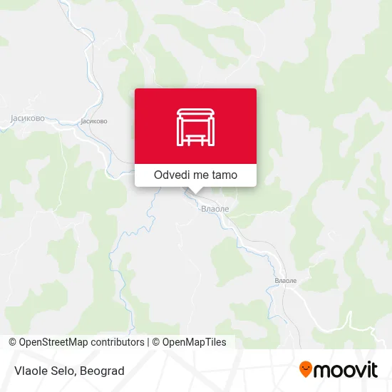 Vlaole Selo mapa